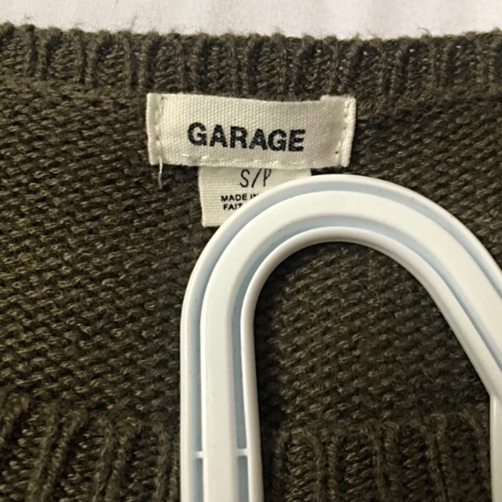 Garage: Deep-Green Sweater🌲 - Picture 6 of 7